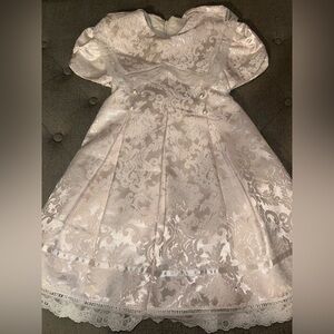 Vintage Jessica McClintock Gunne Sax Girls Size 4, Vintage Lace Floral Dress